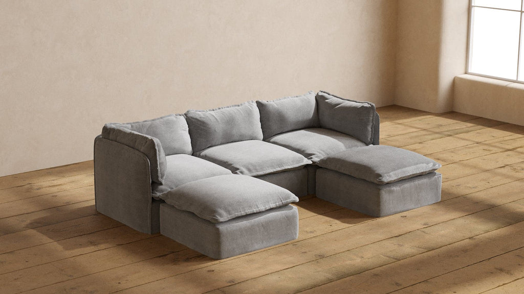 Silky is the ultimate versatile + modular sofa with an integrated coffee  table - Yanko Design