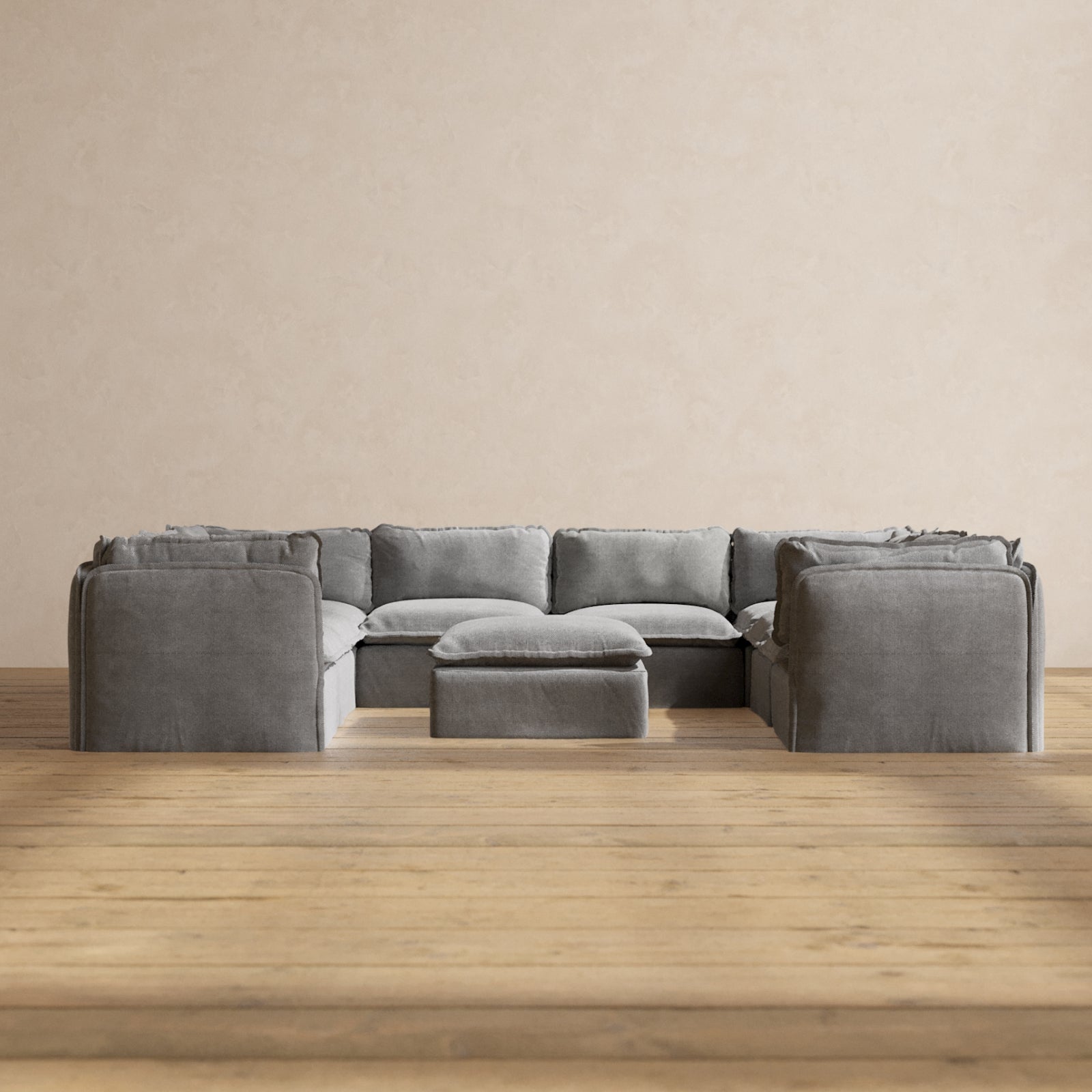 Washable Slipcovers for 8-Seater U-Sectional - 60% OFF | Anabei