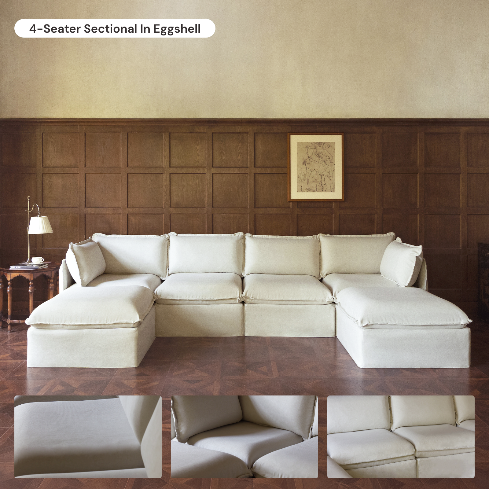 アデペシュ　WARM 3 seat sofa 3人掛けソファ アイアン 【20％OFF対象】ウォーム 3シート